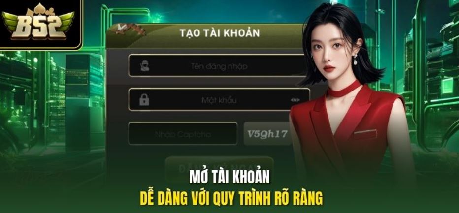 Mở tài khoản dễ dàng với quy trình rõ ràng