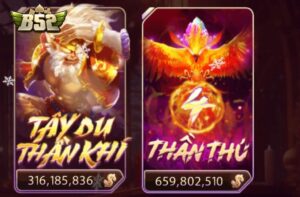 Game nổ hũ 4 Thần Thú  hấp dẫn